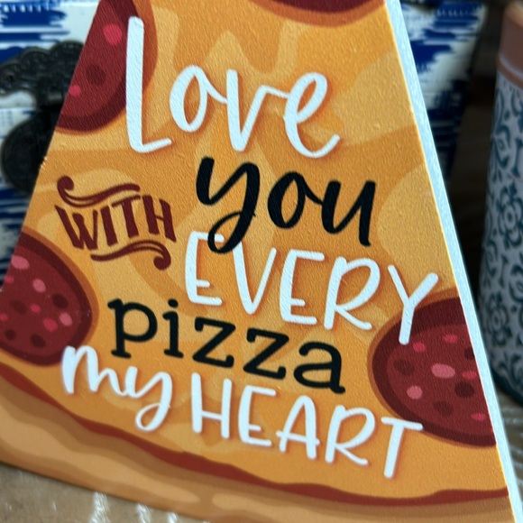 NEW! 🍕Large Pepperoni Pizza Slice Wood Sign - Picture 4 of 7